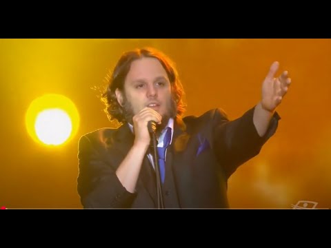 Les Cowboys Fringants en concert à la Fête Nationale le 23 juin 2013 sur les Plaines d'Abraham.