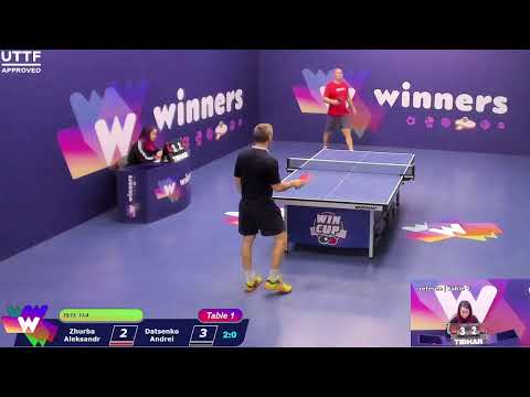 WINners CUP table 1 30.10 Zhurba Aleksandr - Datsenko Andrei  17:30