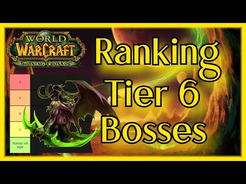 Ranking all the Tier 6 bosses in difficulty