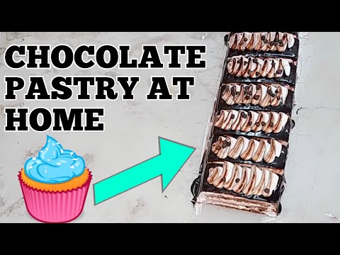 How To Make Chocolate Pastry | Chocolate Pastry Kaise Banaye | चॉकलेट पेस्ट्री कैसे बनाते हैं