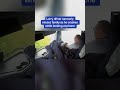 Lorry Driver Narrowly Misses Family As He Crashes While Looking At Phone