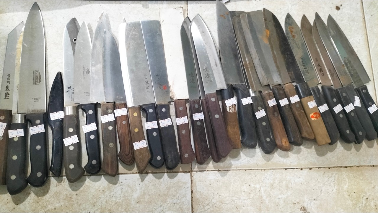 (đã bán T8-12) Clip T : Dụng cụ nhật bãi , dao bãi nhật , dao nhật bãi . Thắng 0966924801