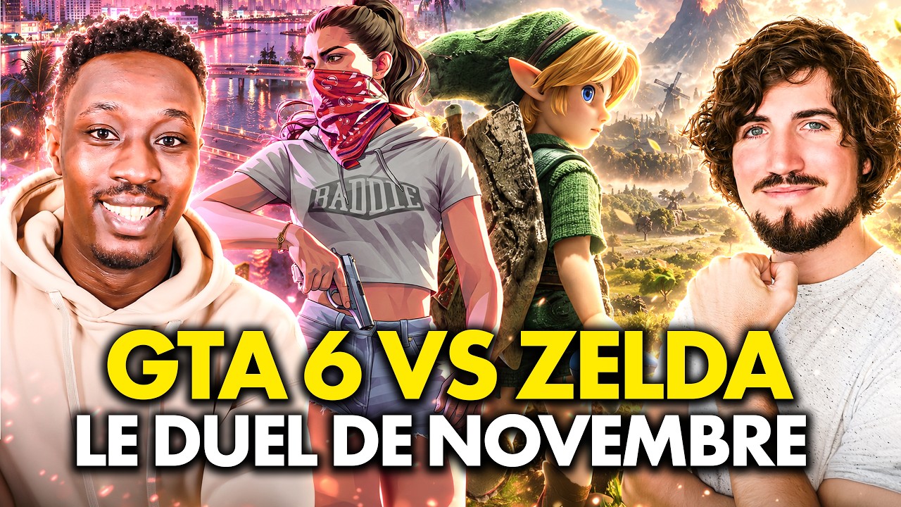 Débat GTA 6 VS ZELDA Ocarina of Time : Le VERITABLE DUEL de cette fin d'année 2026 💥