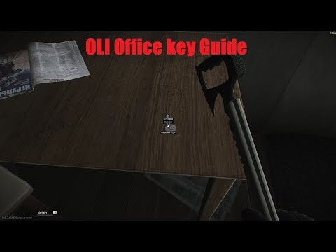 Escape from Tarkov -  Interchange OLI OFFICE key Guide