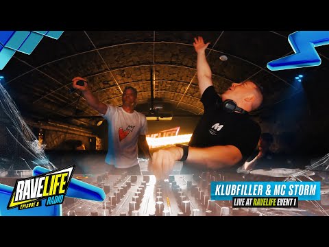 Ravelife Radio 009 - Klubfiller & Storm LIVE at Ravelife Event 1