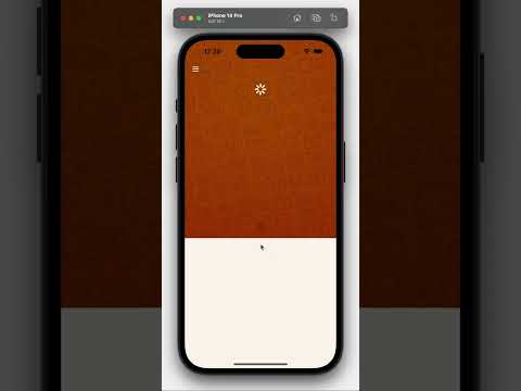 iOS Dashboard Pull to Refresh