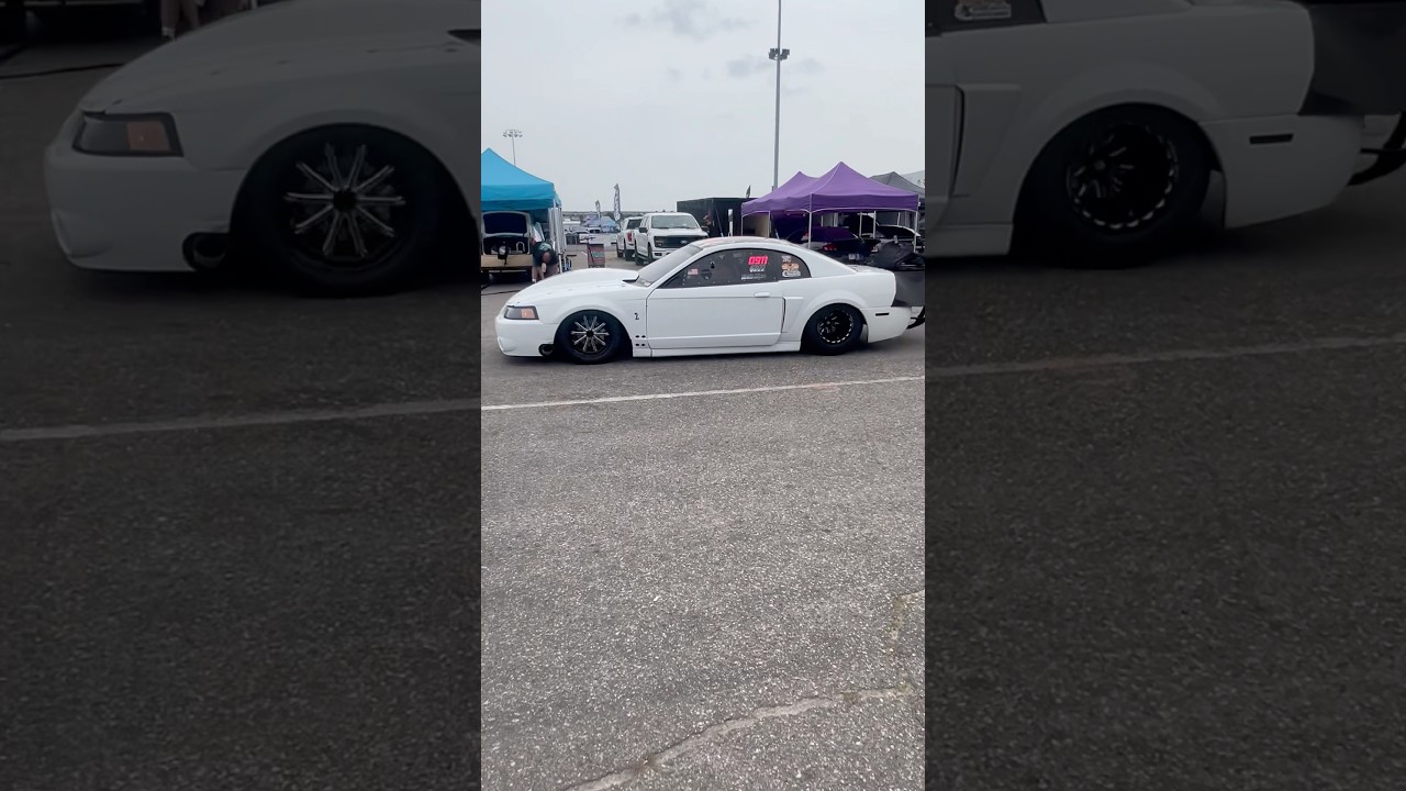 1 of the baddest Mod Motor Mustangs in America headed to the lanes