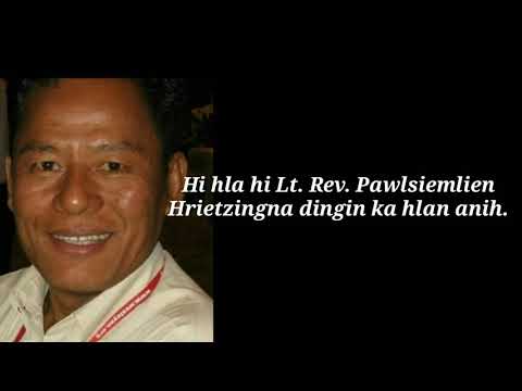 Hringnun  Tawite | (L) Rev. Pawlsiemlien  |officia Lyric video | cover  by Vanlal Tuolor Hmar