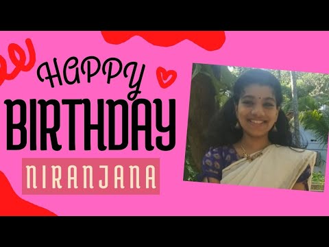 happy birthday Niranjana