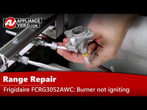 Frigidaire Oven Repair - Gas Odor - Ignitor / Orifice Assembly