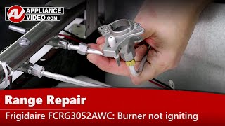 Frigidaire Oven Repair - Gas Odor - Ignitor / Orifice Assembly