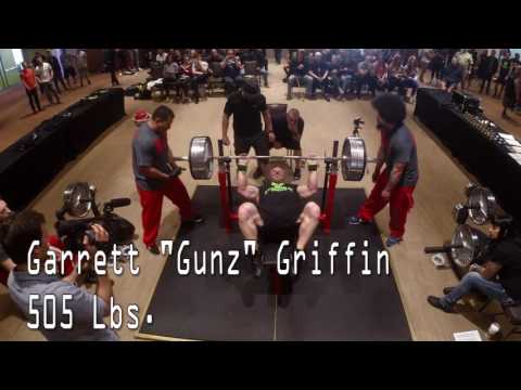 Gunz Griffin VS Jesse James $1,000 Bench + Deadlift Double Titan Dual
