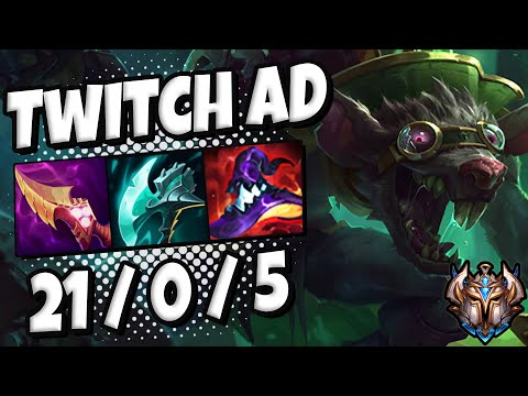 Twitch ADC vs Lucian - NA Challenger Patch 11.17 ✅