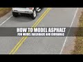 How To Model Asphalt For Model Railroads And Dioramas