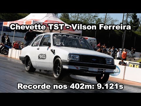 Rumo aos 8 segundos! Chevette TST apavora com recorde de 9.121 segundos no quarto de milha!