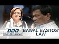 palace duterte will be the first to obey bawal bastos law top story