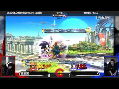 FGF26 - 4G|Nero (Captain Falcon) Vs. X (Sonic) - Winners Finals
