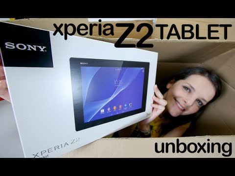 Sony Xperia Z2 tablet unboxing