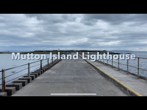 Mutton Island Lighthouse (Ireland, Galway) in 60 seconds