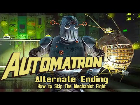 Fallout 4 : Automatron - Alternate Ending - How to Skip The Mechanist Fight