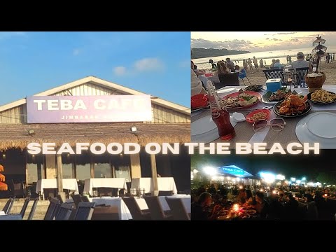 Sunset dinner by the Muaya Beach, Jimbaran - Teba Cafe