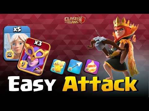 Super Witch Fireball | TH 17 Attack Strategy Legend League | Clash Of Clans | Dandi COC