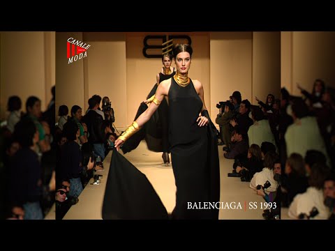 BALENCIAGA Spring Summer 1993 Paris - Canale Moda