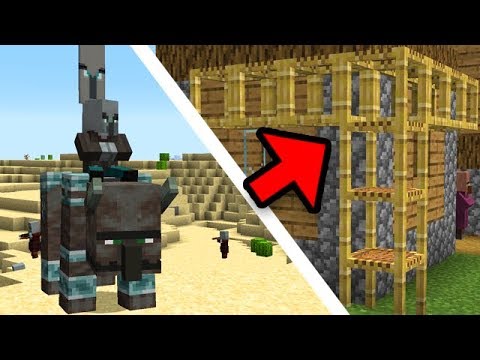 Minecraft New Scaffolding And Pillager Raid Parties