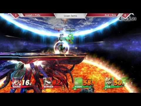 SP62 2v2 Joseph & Pollo Vs. And & Elvis - Losers Semis - Smash 4