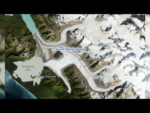Watch This Behemoth Alaska Glacier Shrink Over 35 Years