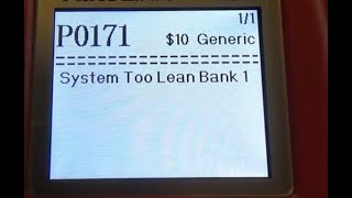 Causes and Fixes Chevy Silverado 5.3L P0171 Code: System Too Lean (Bank 1)