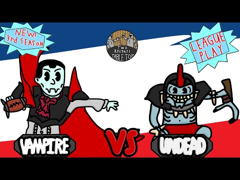 The Team I Fear Most (Vampires VS Undead) blood bowl season 3 gameplay