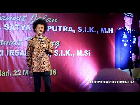 Raim Laode - komang - stand up comedy di acara pisah sambut dirkrimsus polda sultra (FULL VIDEO)