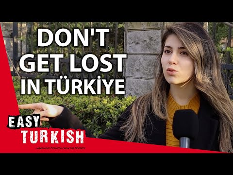 How to Get Directions in Türkiye | Super Easy Turkish 61