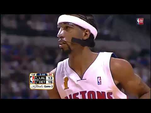 Richard Hamilton Scores 31 Points in Game 3 (2004 Finals)