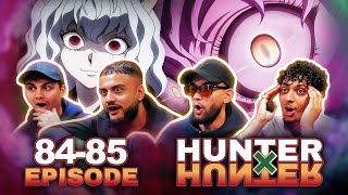 WTF JUST HAPPENED?!! | Hunter x Hunter Episode 84 & 85 | FIRST TIME REACTION