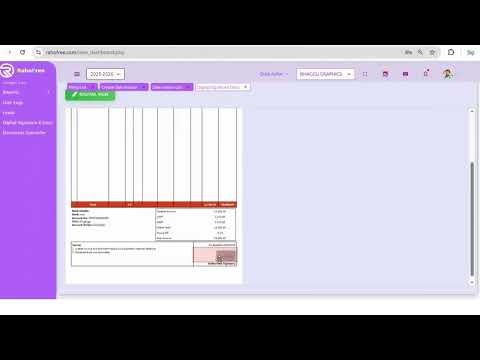 RahoFree Billing Software