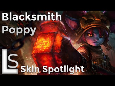 Blacksmith Poppy - Skin Spotlight - Medieval Collection - League of Legends