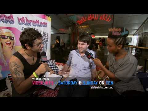 Video Hits interviews Jack Savage (of Friendly Fires) - Good Vibrations Festival 2010