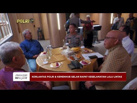 PRESISI UPDATE : KORLANTAS POLRI &amp; KEMENHUB GELAR RAPAT KESELAMATAN LALIN 15/05/2024 20.00 (1/2)