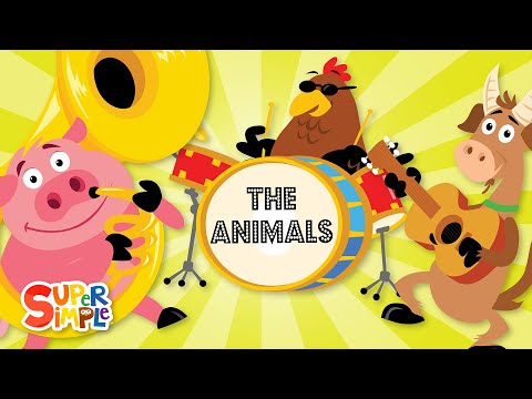 The Animals On The Farm | Animals and Farm Song for Kids | Super Simple Songs