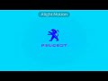 Peugeot Logo In Power Helium Robot