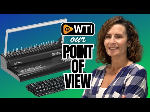 Binditek Binding Machine - WTI product video review