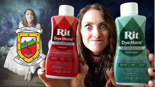 I Dyed My Wedding Dress The Green & Red Of Mayo | Clisare
