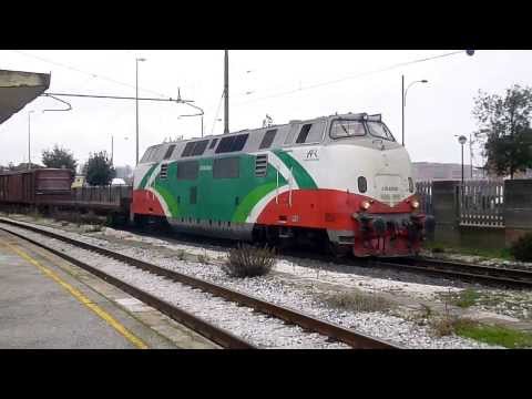 FER D.220 028 in manovra a Ravenna