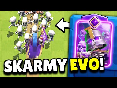 UFFICIALE... PROVO la NUOVA ARMATA di SCHELETRI EVO! ☠️ Clash Royale ITA
