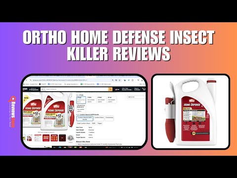 Ortho Home Defense Insect Killer Reviews - The Good & The Bad