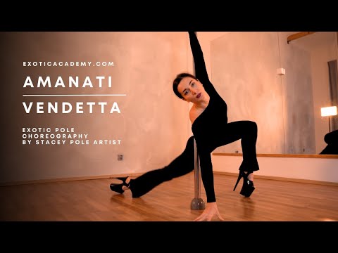 Dark & Flow Exotic 🖤 | Stacey Pole Artist for EXOTICACADEMY.COM Exotic Flow Style