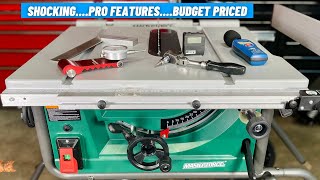 MasterForce Table Saw || Calibrations || Assembly || First Look