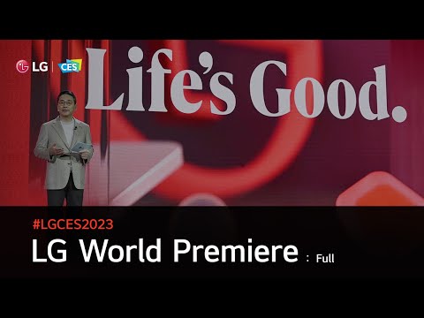 , title : 'LG at CES 2023 :  LG World Premiere - Full I LG'